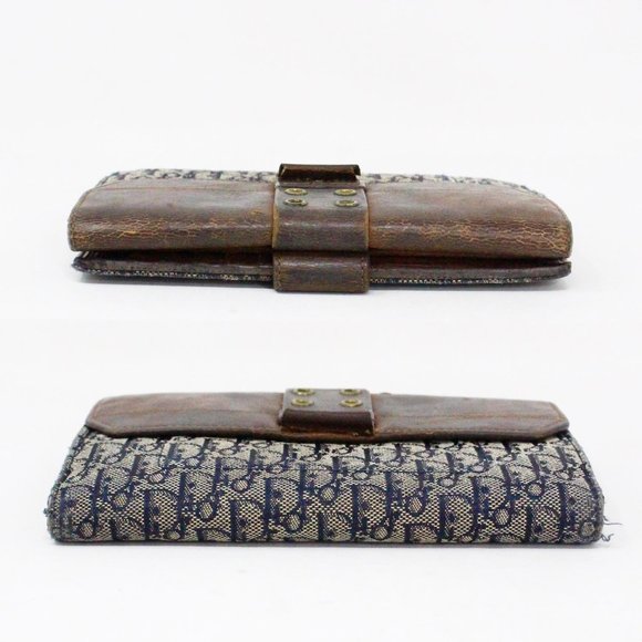 CHRISTIAN DIOR #36210 Monogram Canvas Saddle Wallet - Picture 6 of 6